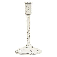 Distressed White Candle Holder 9 - The Fox Decor