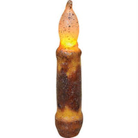 Thumbnail for 4 Burnt Mustard LED Taper - The Fox Decor