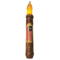 Thumbnail for 6 Burnt Mustard Flag Timer Taper - The Fox Decor