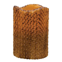 Thumbnail for Burnt Mustard Honeycomb Timer Pillar