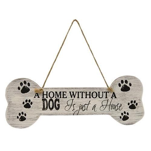 A Home Without a Dog Wall Sign - The Fox Decor