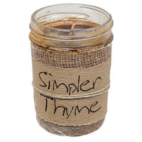 Thumbnail for Simpler Thyme Jar Candle 8oz