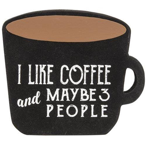 Coffee Mug Freestanding Mug Sign 4 Asstd - The Fox Decor