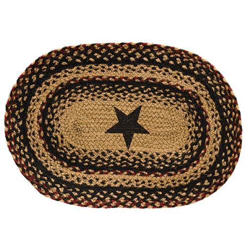 Blackberry Star Placemat 13x19 - The Fox Decor