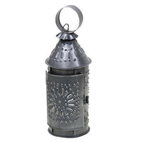Revere Lantern in Antiqued Tin - The Fox Decor