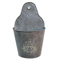 Galvanized Metal Wall Pocket 11 - The Fox Decor