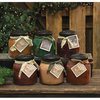 Thumbnail for 6 Set Holiday Papa Jar Candle Assortment - The Fox Decor