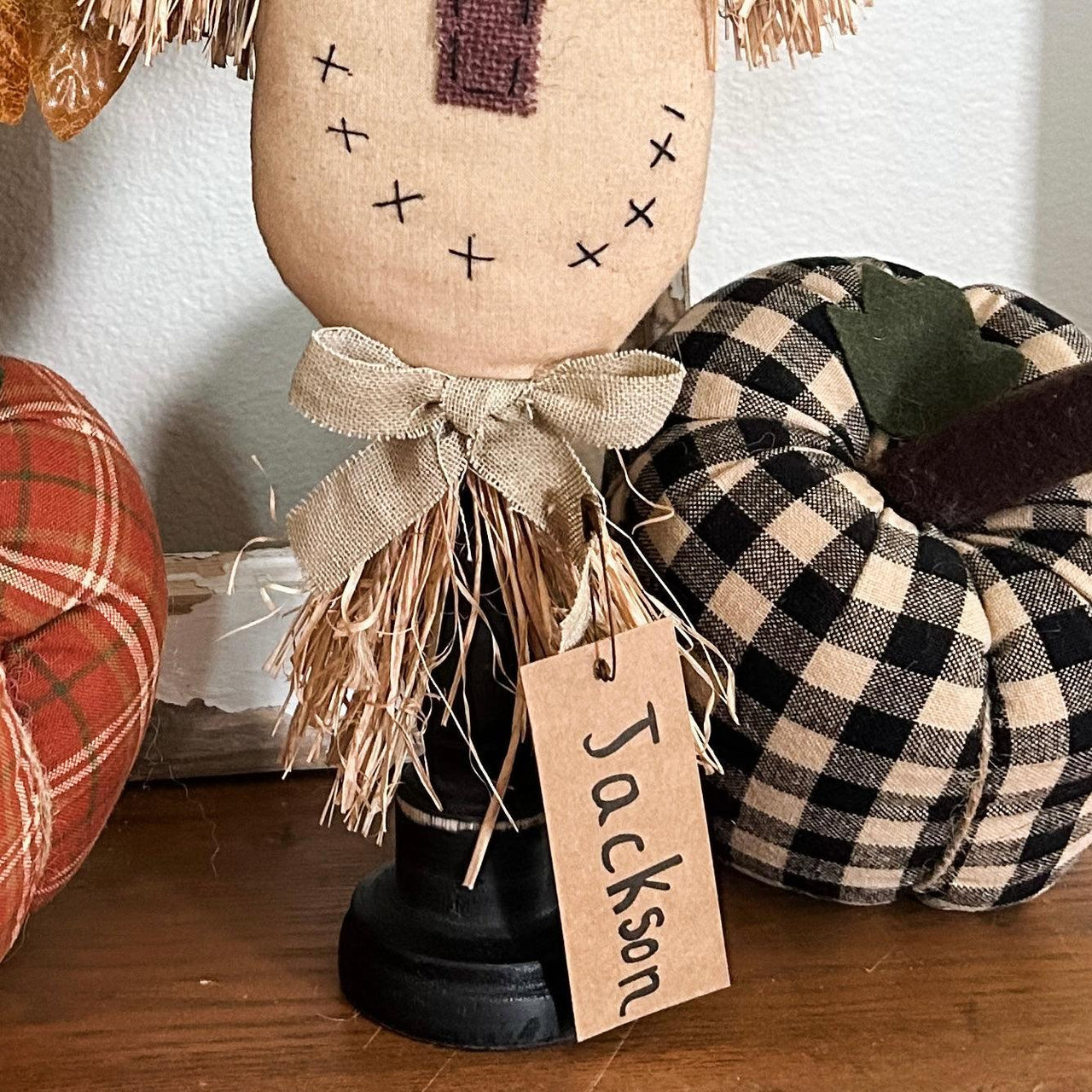 Jackson Doll on Spindle - The Fox Decor
