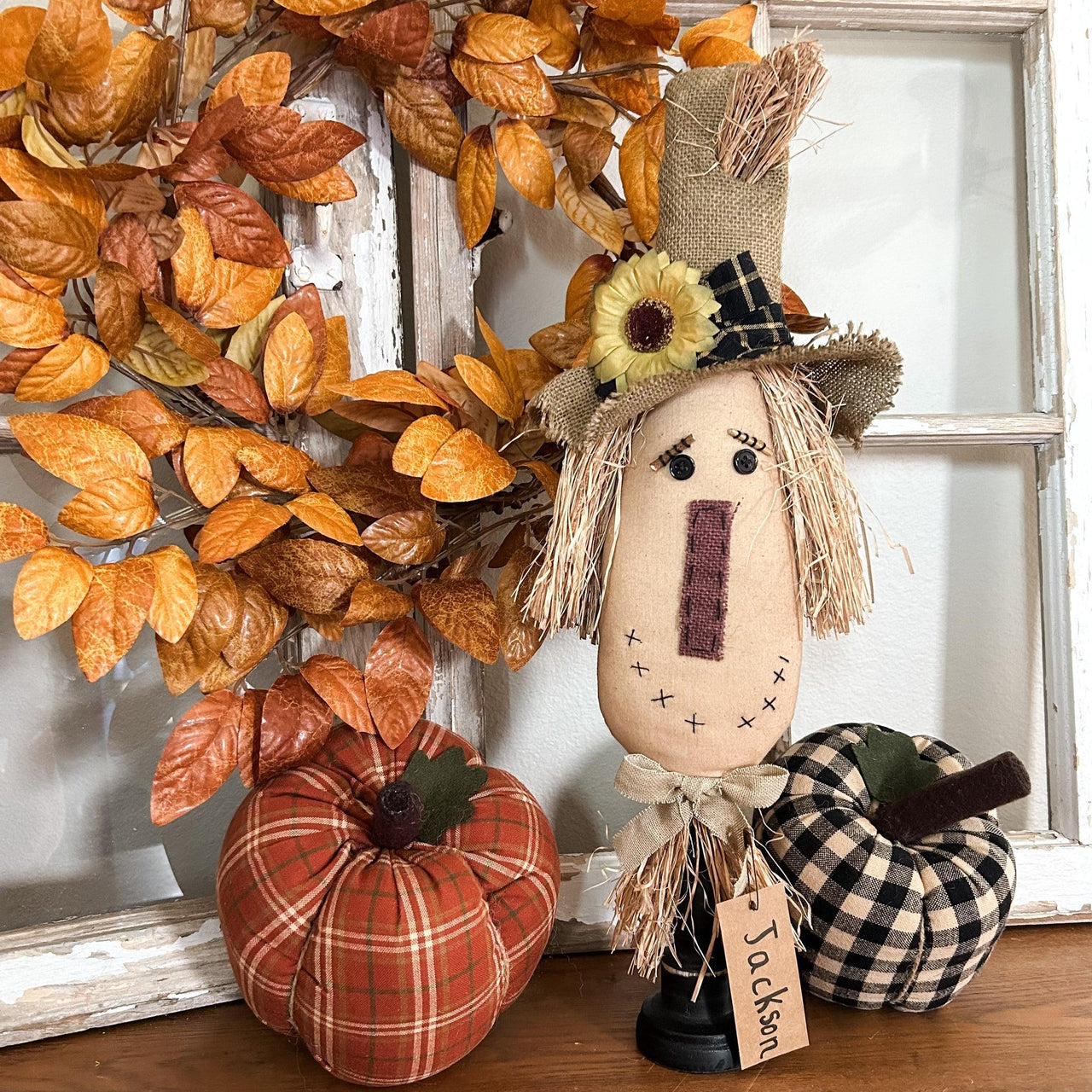 Jackson Doll on Spindle - The Fox Decor