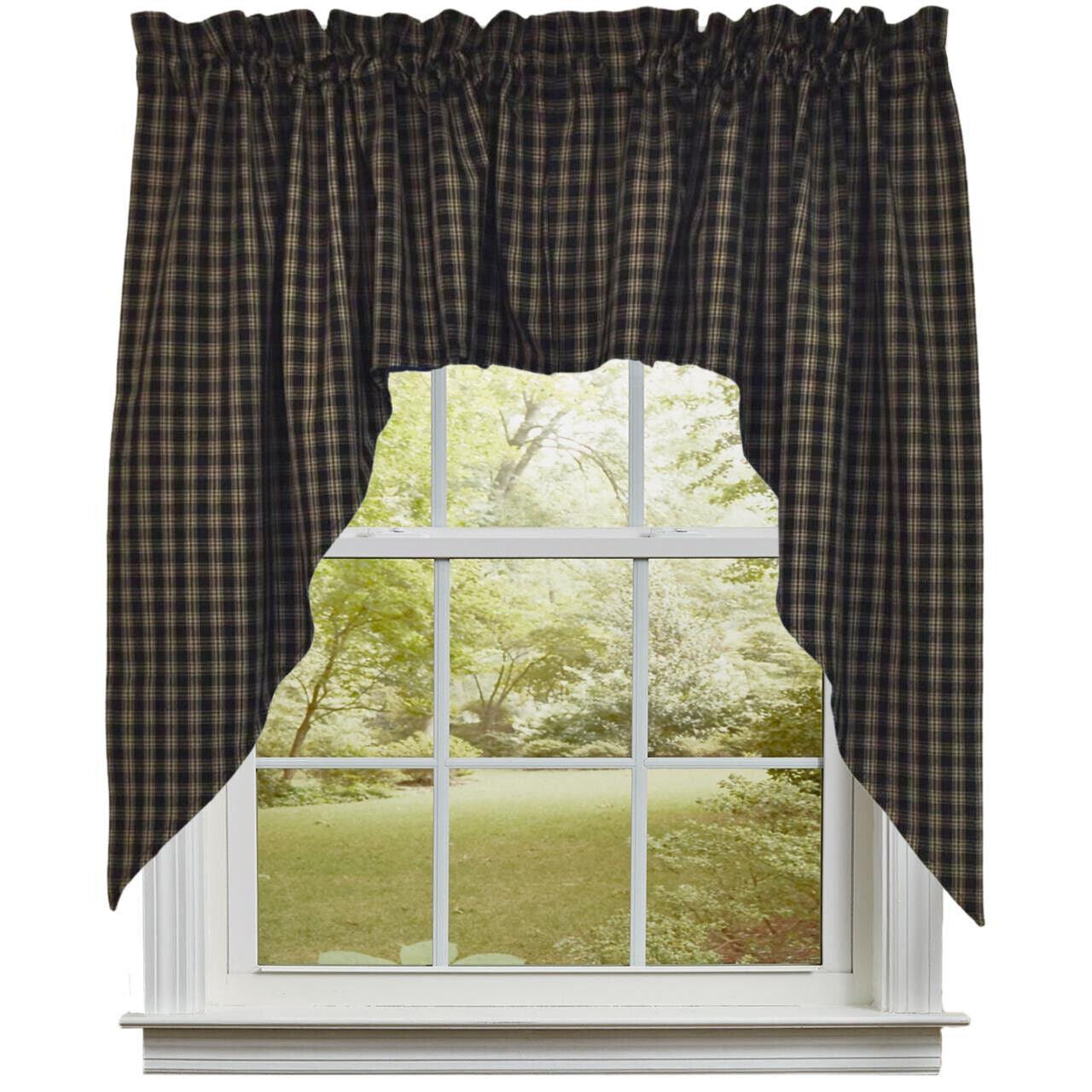 Sturbridge Black Swags Park Designs - The Fox Decor
