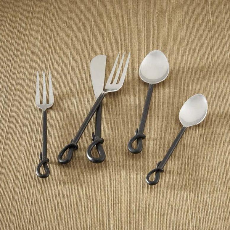 Forged Loop Five Piece Place Set - Park Designs - The Fox Decor