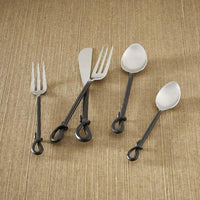 Forged Loop Five Piece Place Set - Park Designs - The Fox Decor
