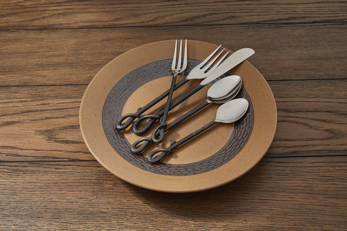 Forged Loop Five Piece Place Set - Park Designs - The Fox Decor