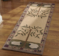 Thumbnail for Willow & Sheep Hooked Rug Runner - Park Designs - The Fox Decor