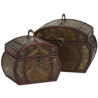 Thumbnail for Decorative Chests (Set of 2)