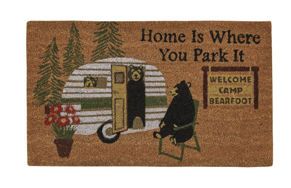 Home Is Where You Park Door Mat - Park Designs