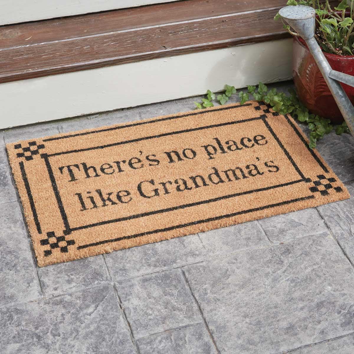 No Place Like Grandmas Doormat - Park Designs - The Fox Decor