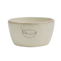 Thumbnail for Villager Cereal Bowls - Cream w/Bowl Set of 4 Park Designs