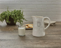 Thumbnail for Villager Pitcher - Cream Park Designs - The Fox Decor