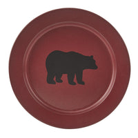 Thumbnail for Linville Enamel Bear Dinner Plates - Set of 4 Park Designs - The Fox Decor