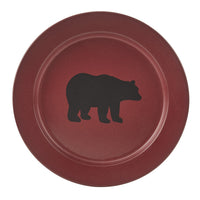 Thumbnail for Linville Enamel Bear Dinner Plates - Set of 4 Park Designs