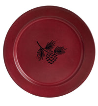 Thumbnail for Linville Enamel Dinner Plates - Pinecone Set of 4 Park Designs