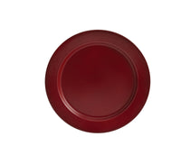 Thumbnail for Linville Enamel Dinner Plates - Red Set of 4 Park Designs