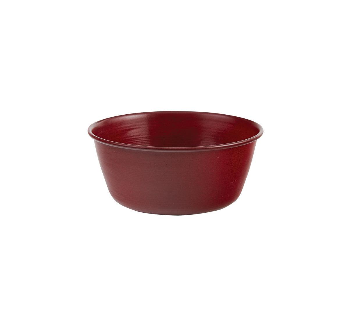 Linville Enamel Bowls - Red Set of 4 Park Designs - The Fox Decor