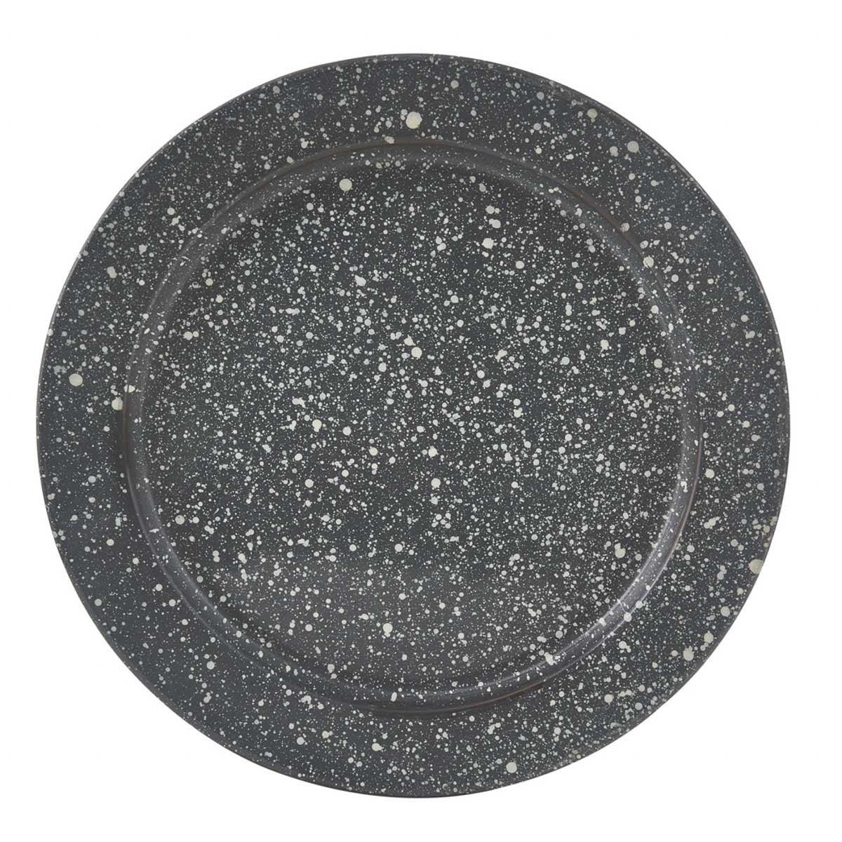 Granite Enamelware Gray - Dinner Plates Set of 4 Park Designs - The Fox Decor