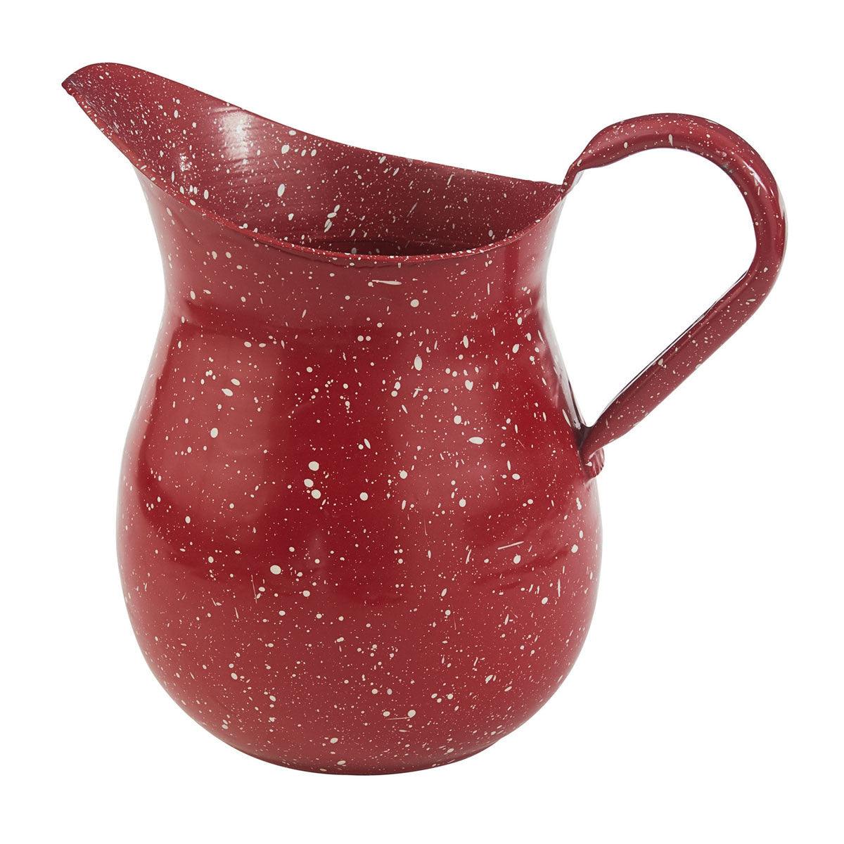 Granite Enamelware Red - Pitcher Park Designs - The Fox Decor