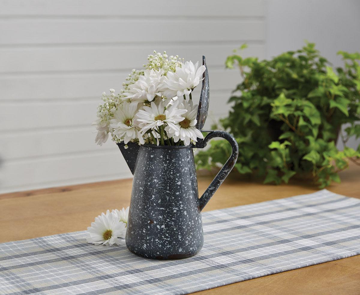 Granite Enamelware Gray - Pitcher with Lid Park Designs - The Fox Decor