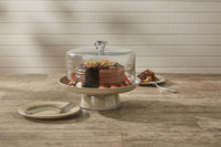 Granite Enamelware Sandstone - Cake Pedestal Park Designs - The Fox Decor
