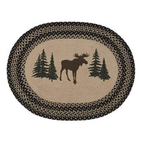Thumbnail for Moose Printed Braided Rug 2.6' x 3.5' Park Designs - The Fox Decor