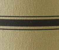 Thumbnail for Grain Sack Stripe Oat - Black Lampshade 0D164011