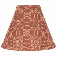 Thumbnail for Barn Red Tan Marshfield Jacquard 10