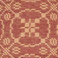 Thumbnail for Barn Red Tan Marshfield Jacquard 10
