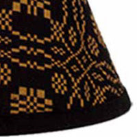 Black Mustard Lovers Knot Jacquard 10