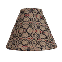 Kendall Jacquard Black 10 In Lamp Shade 0R280011 - The Fox Decor