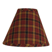 Homestead - Red Lampshade 10 Inch Regular Clip 0R330017 - The Fox Decor