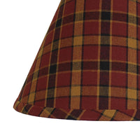 Homestead - Red Lampshade 10 Inch Regular Clip 0R330017 - The Fox Decor