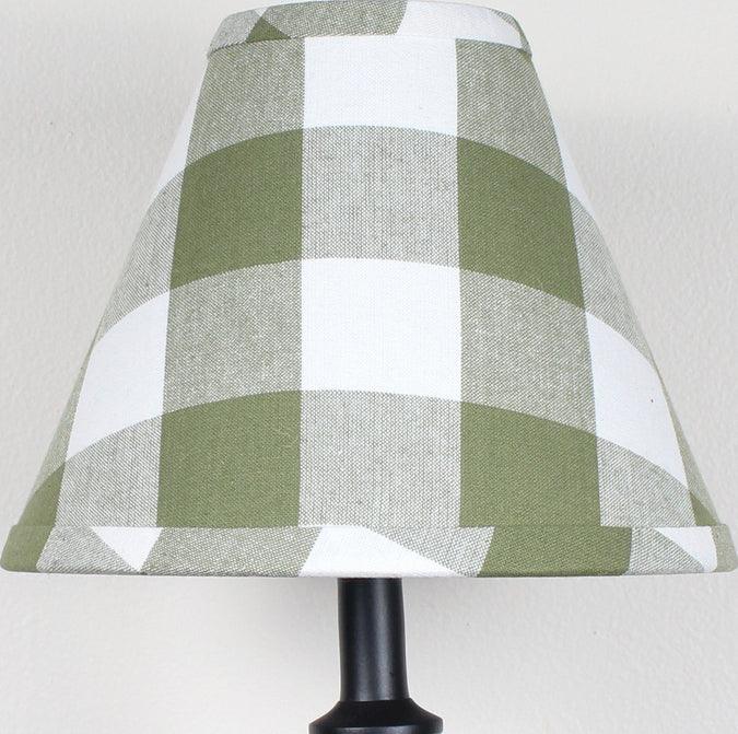 Buffalo Check Sage Lampshade 0R510009 - The Fox Decor