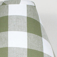 Buffalo Check Sage Lampshade 0R510009 - The Fox Decor