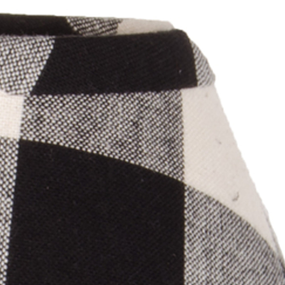 Black Buttermilk Buffalo Check 10" Shade 0R510011 - The Fox Decor