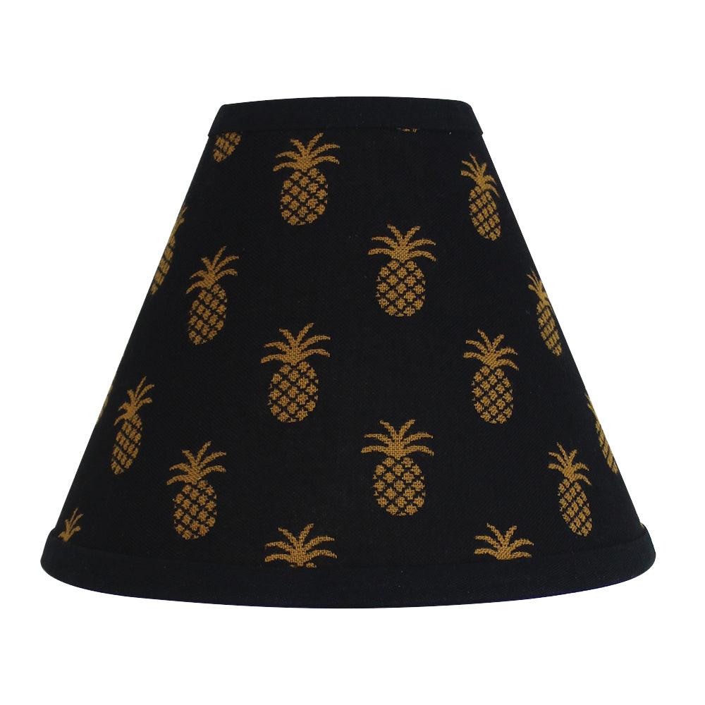Pineapple Town - Black Lampshade 10 Inch Regular Clip 0R660011 - The Fox Decor