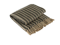 Thumbnail for Cable Throw - Black & Tan 50x60 Park Designs - The Fox Decor