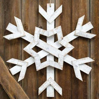 Thumbnail for Wooden Jumbo Snowflake, 24