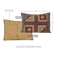 Millsboro Standard Sham 21x27 VHC Brands - The Fox Decor