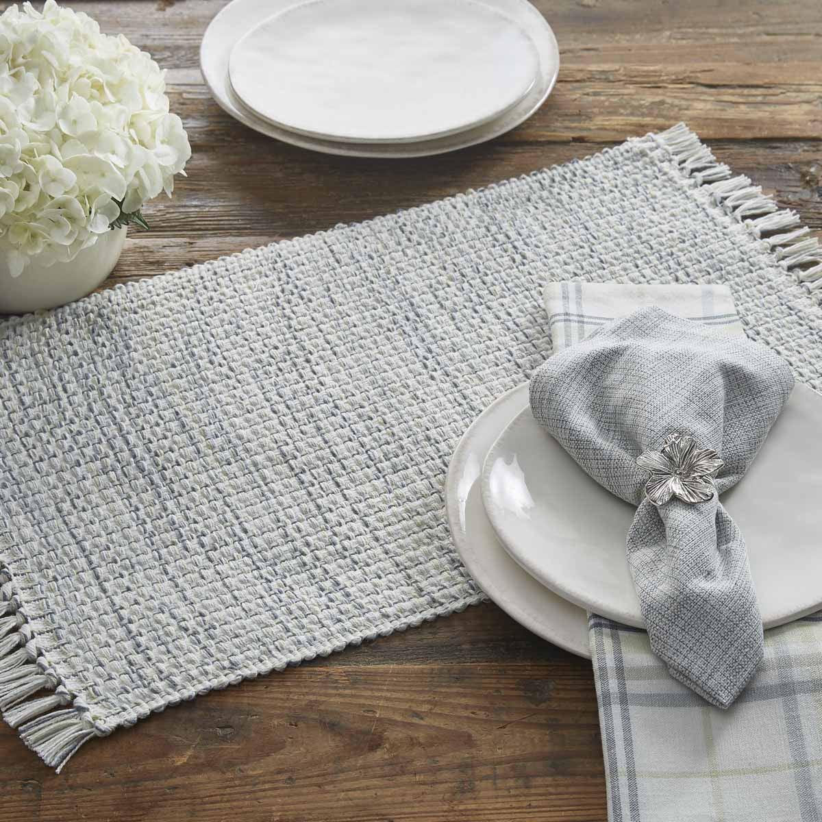 Basketweave Placemats - Rain Set Of 6 Park Designs - The Fox Decor
