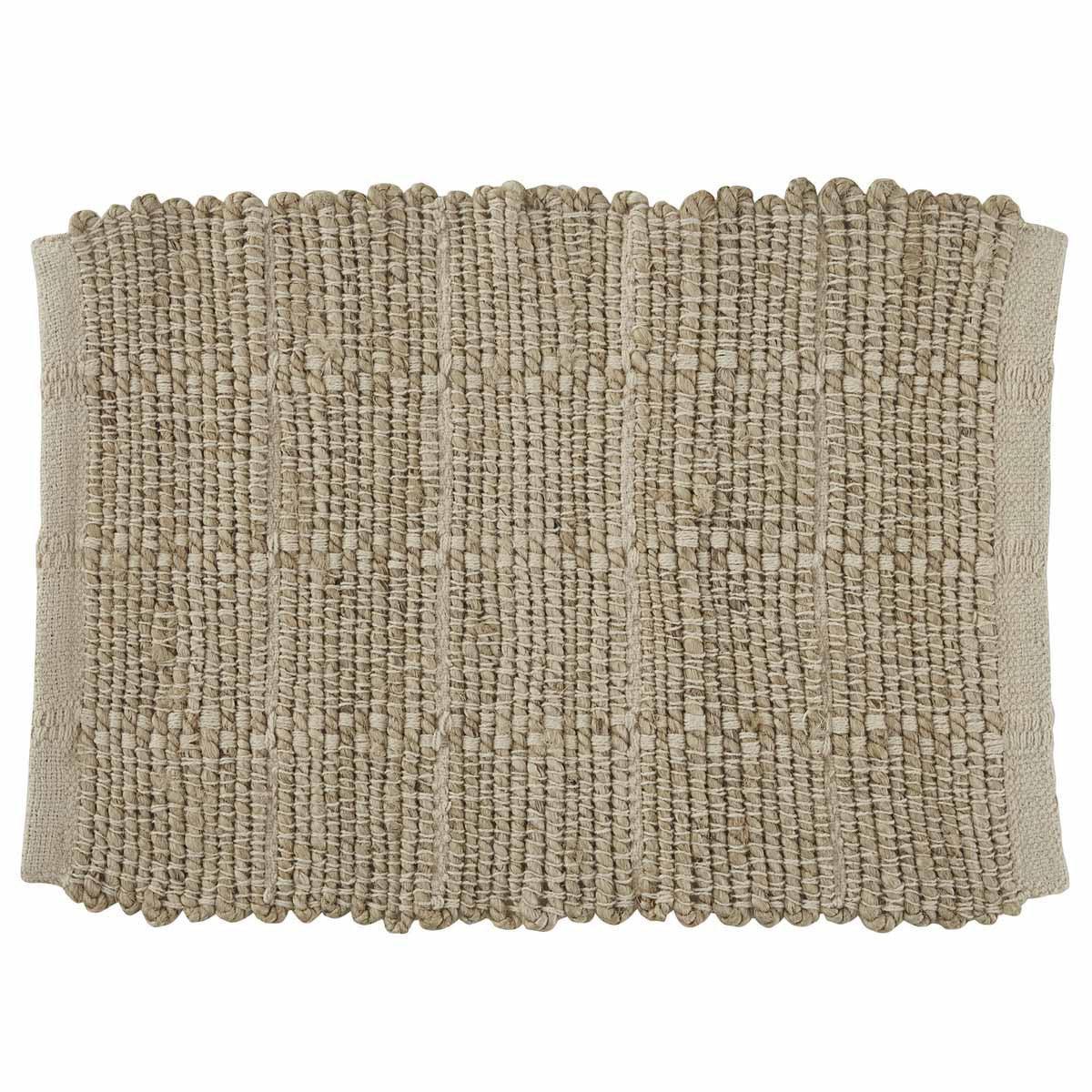 Origins Jute And Cotton Placemats - Sand Set Of 6 Park Designs - The Fox Decor