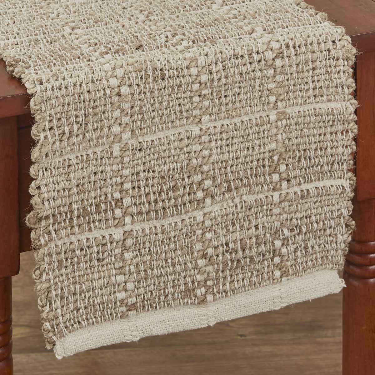 Origins Jute And Cotton Table Runners - Sand Park Designs - The Fox Decor